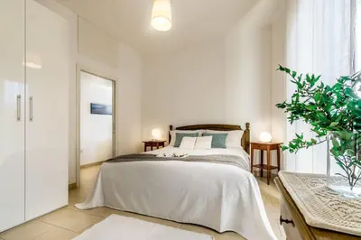 Letto o letti in una camera di Casa del Sole