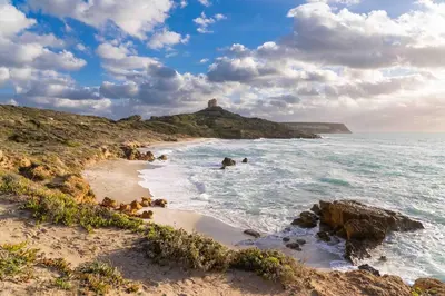 Paesaggio naturale nelle vicinanze della casa vacanze