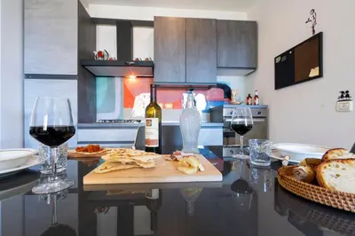 Cucina o angolo cottura di Oristano Home Sardinia