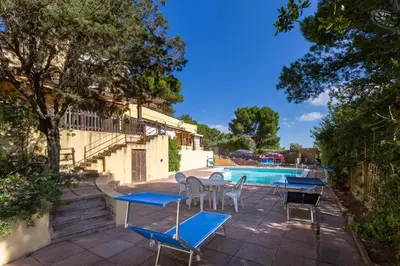 Piscina di Splendid View Porto Pino Hill o nelle vicinanze