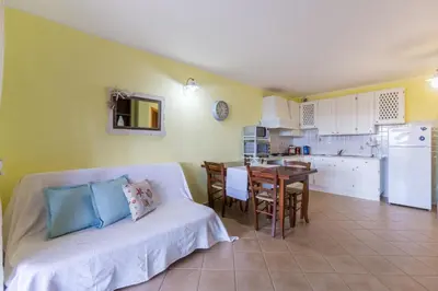 Cucina o angolo cottura di Splendid View Porto Pino Hill
