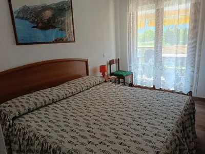 Letto o letti in una camera di Appartamento Luisa E