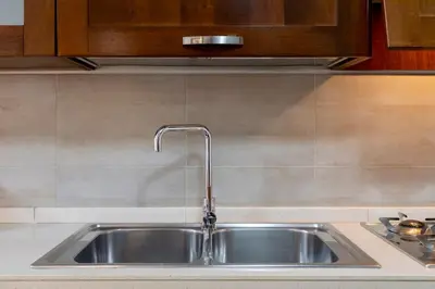Cucina o angolo cottura di Cala Sinzias Jo Beach