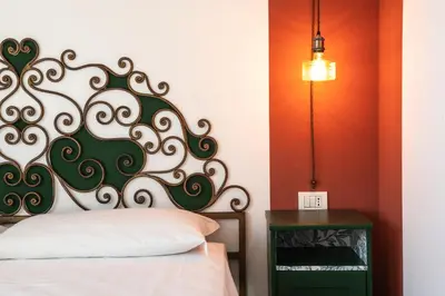 Letto o letti in una camera di Casa Piras