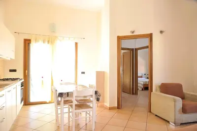 Area soggiorno di I Pini - appartamento mare Sardegna