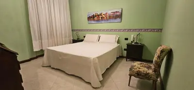 Letto o letti in una camera di Da nonna Assunta