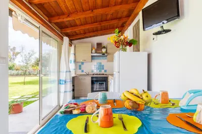 Cucina o angolo cottura di Casa Paola