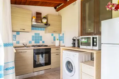 Cucina o angolo cottura di Casa Paola