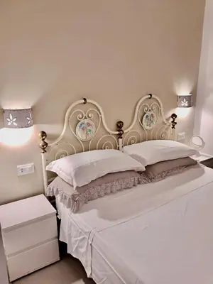 Letto o letti in una camera di Villa Del Sole