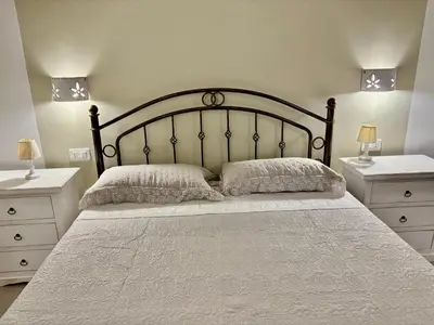 Letto o letti in una camera di Villa Del Sole