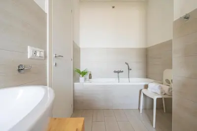 Bagno di Penthouse in the Center with Wonderful View
