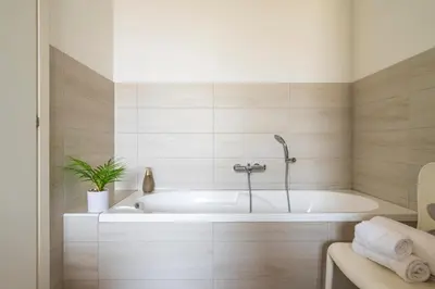 Bagno di Penthouse in the Center with Wonderful View