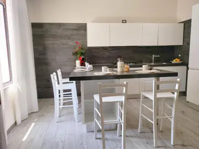 Cucina o angolo cottura di Casa Laurina