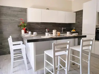 Cucina o angolo cottura di Casa Laurina