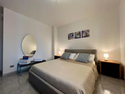 Letto o letti in una camera di La casa di Laura