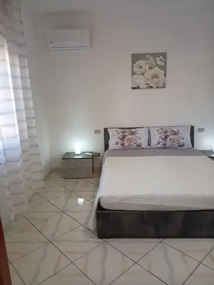 Letto o letti in una camera di Da zia Barbara