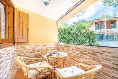 Balcone o terrazza di Villetta degli Oleandri - Geremeas 2