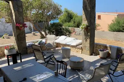 Area soggiorno di Villa Amea