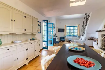 Cucina o angolo cottura di Villa Mario & Anna Carloforte