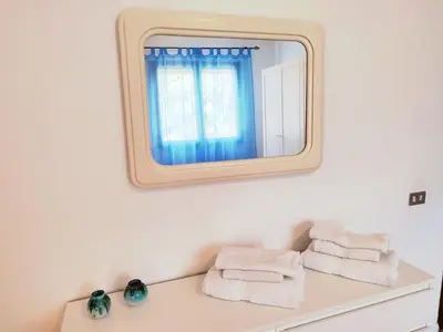 Letto o letti in una camera di Blue House