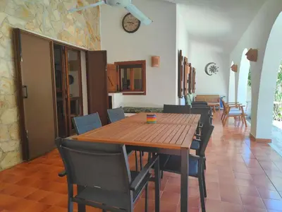 Area soggiorno di Villa Acquario