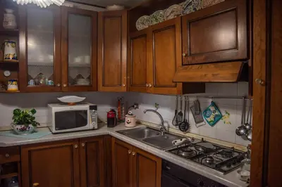 Cucina o angolo cottura di casa Archiottu