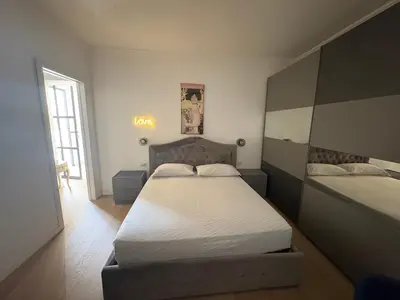 Letto o letti in una camera di Casa Mascia Pinna