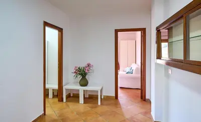 Letto o letti in una camera di Casa Pisano