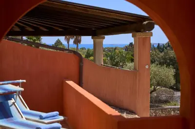 Paesaggio naturale nelle vicinanze del bed & breakfast