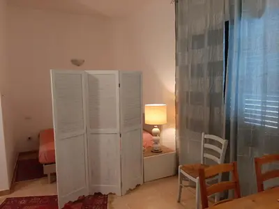 Letto o letti in una camera di Appartamento vicino Costa rey