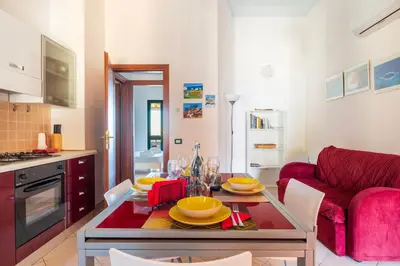 Cucina o angolo cottura di Casa Arcobaleno