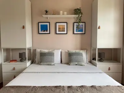 Letto o letti in una camera di Villa with Private Pool near the Beach and Pula