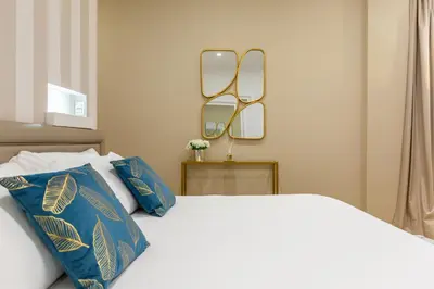 Letto o letti in una camera di Casa Lounge Costituzione