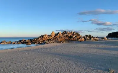 Paesaggio naturale nelle vicinanze della villa
