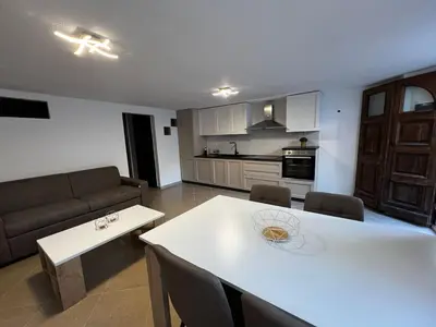 Cucina o angolo cottura di Appartamento fronte Arbatax park resort
