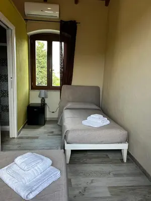 Area soggiorno di Casa Gioconda Bed & Breakfast