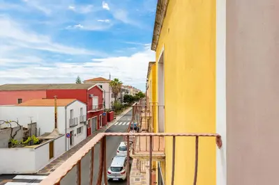 Balcone o terrazza di Sant'Antioco - Spazioso appartamento al centro