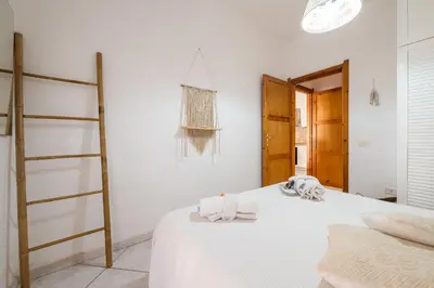 Letto o letti in una camera di Villa Lodo