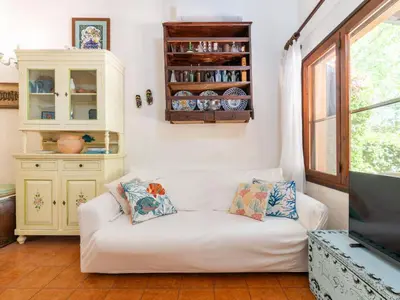 Area soggiorno di Holiday Home Cordolino Blu by Interhome