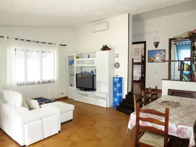 Area soggiorno di Holiday Home Giacu - REI225 by Interhome