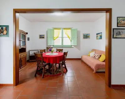 Area soggiorno di Casa Nunzia