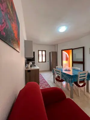 Cucina o angolo cottura di Casa Azzurra