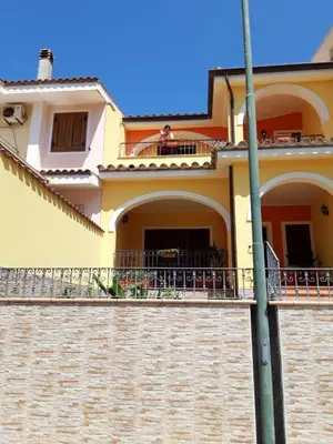 Balcone o terrazza di Casa Azzurra