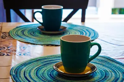 Set per la preparazione di tè e caffè presso Le tre C