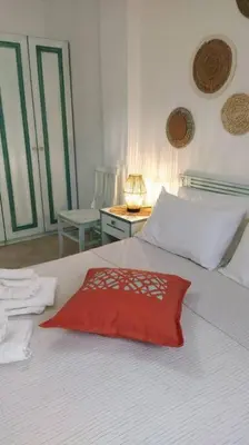 Letto o letti in una camera di Dimora del centro