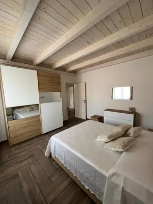 Letto o letti in una camera di Casa vacanze Iris