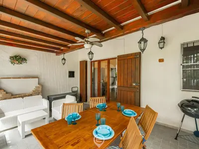 Area soggiorno di Mandorli Green Retreat