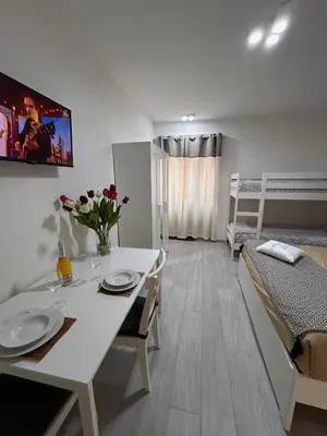 Letto o letti in una camera di Casa PEPPINA
