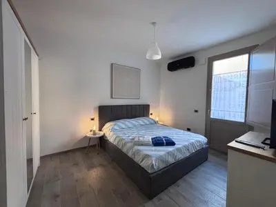 Letto o letti in una camera di House Pan di Zucchero