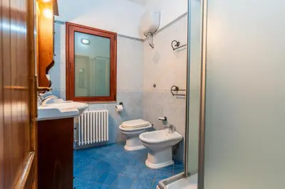 Bagno di Villa Sa Marina con piscina